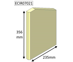 ECIR07021 Parkray Right Side Brick  |  Aspect 7 (NON Eco) 